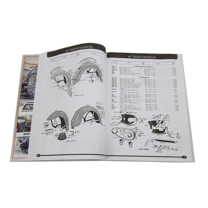45 W-WL-WR-G Parts Manual - V-Twin 48-0488