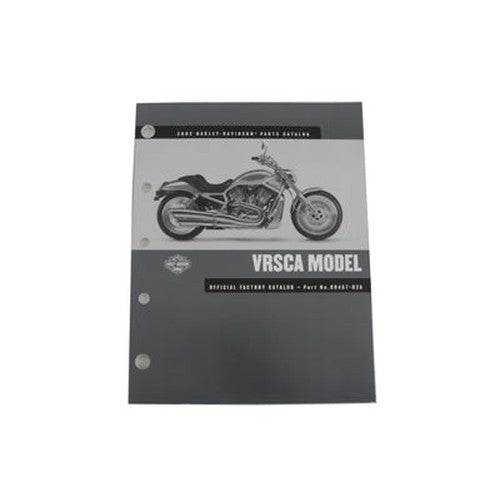 OE Factory Spare Parts Book for 2002 VRSC - OE 99457-02A - OEM 99457-02A - Twin Cam 2002-2002