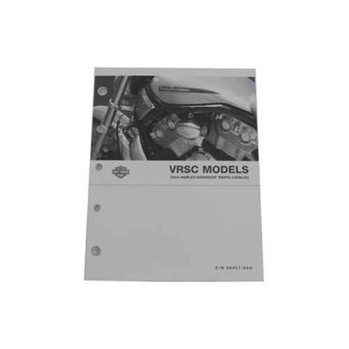 OE Factory Spare Parts Book for 2004 VRSC - OE 99457-04 - OEM 99457-04 - Twin Cam 2004-2004