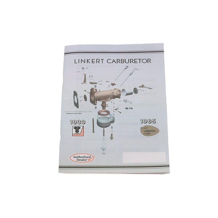 1930-1965 Linkert Carburetor Parts Book - V-Twin 48-0857