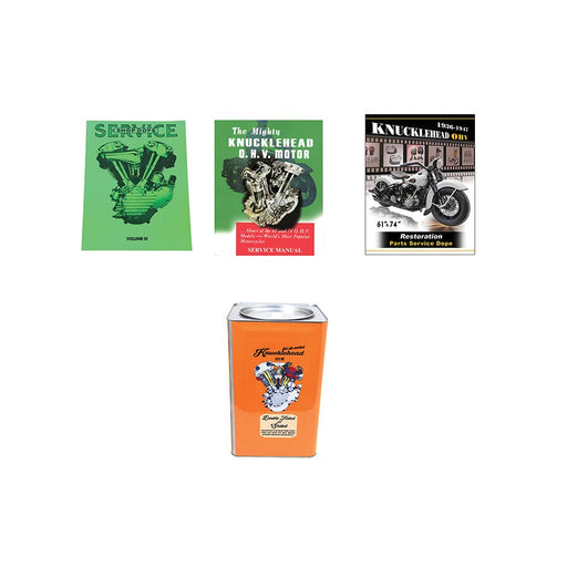 Knucklehead Service and Parts Book Set - V-Twin 48-0885