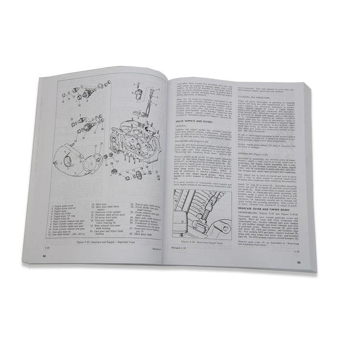 XLH Service and Parts Manual - V-Twin 48-0922 - Ironhead 1970-1976