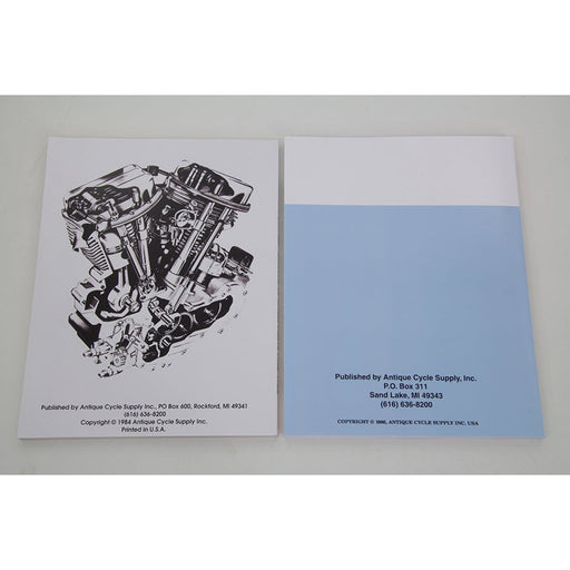 Factory Style Manual Set for Big Twin - V-Twin 48-0941