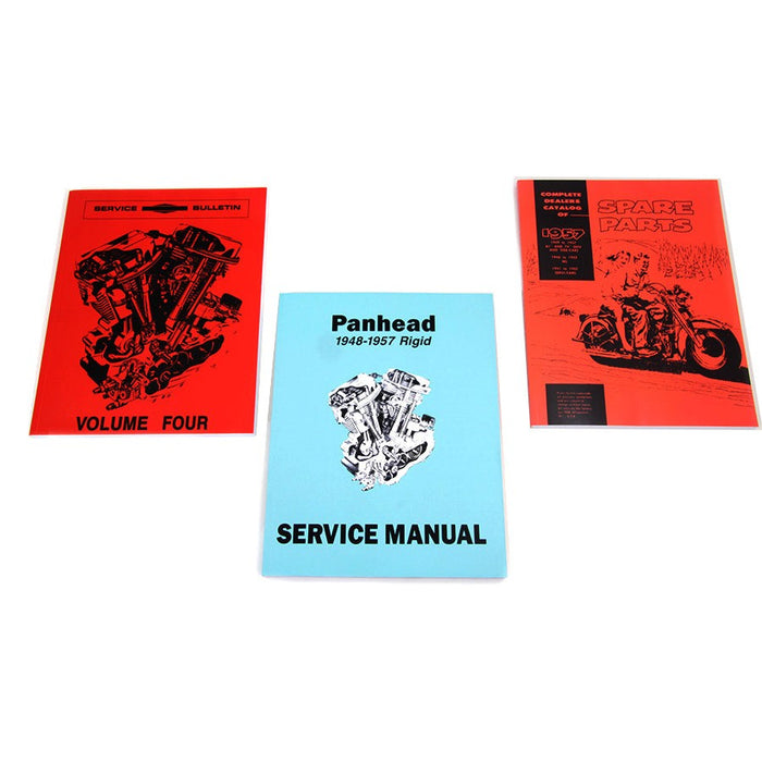 1948-1957 Panhead Book Set - V-Twin 48-0943