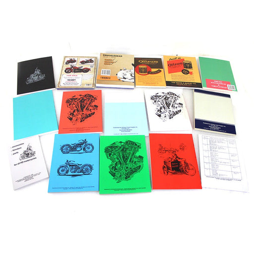 Big Twin Part & Service Manual Library Set - V-Twin 48-1065 - Big Twin 1936-1965