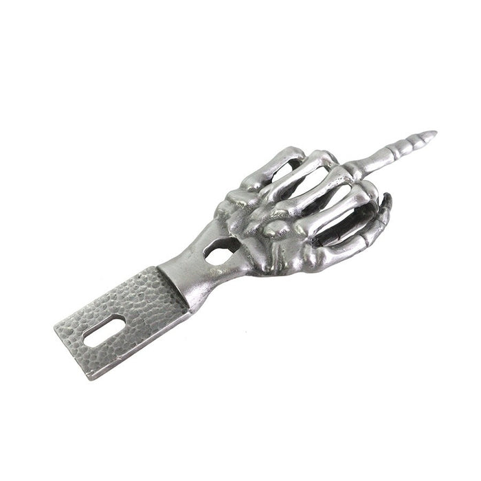 Middle Finger License Plate Topper - V-Twin 48-1497