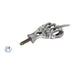 Middle Finger License Plate Topper with Stud Mount - V-Twin 48-1499