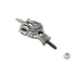 Middle Finger License Plate Topper with Stud Mount - V-Twin 48-1499