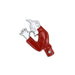 Devil License Plate Topper - V-Twin 48-1607