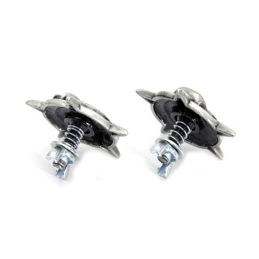 Skull on Star License Plate Topper Set - V-Twin 48-1621
