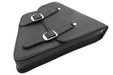 Ultima Black Cowhide Two Buckle Saddlebag Right Side - additional view 2
