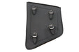 Ultima Black Cowhide Two Buckle Saddlebag Right Side - additional view 4