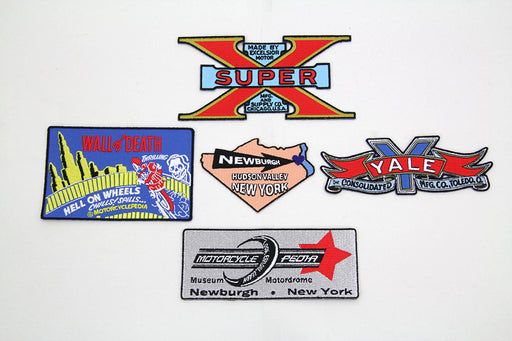 V-Twin Manufacturing Cloth Patch Set Series 12