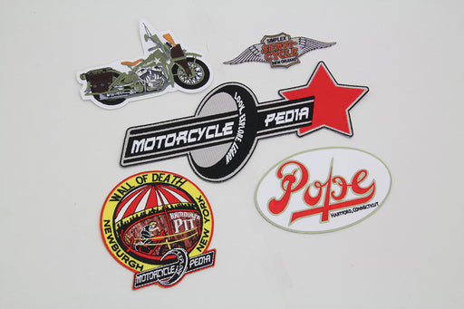 V-Twin Manufacturing Cloth Patch Set Series 13 - additional view 2