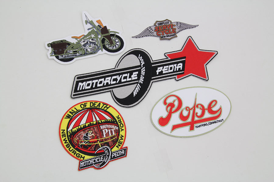 V-Twin Manufacturing Cloth Patch Set Series 13 - additional view 2