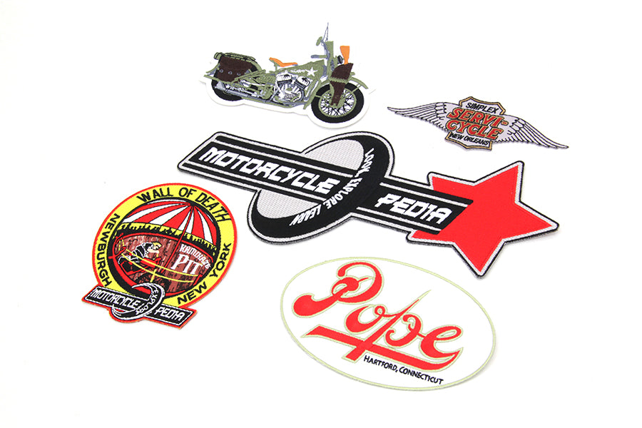 V-Twin Manufacturing Cloth Patch Set Series 13 - additional view 3