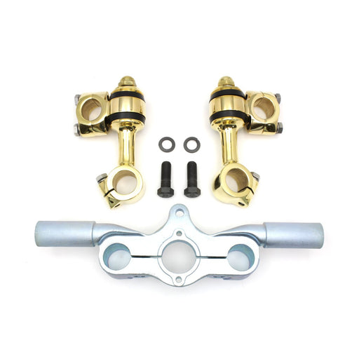 Flanders Spring Fork Riser/Tree Kit - V-Twin 49-0093