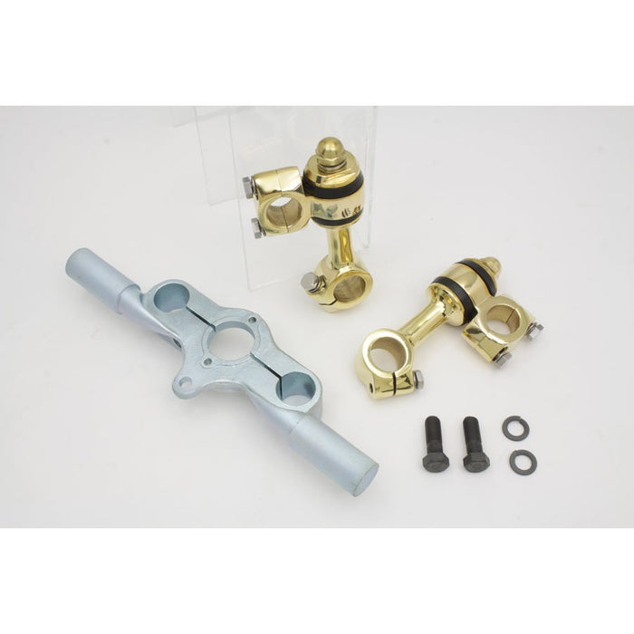 Flanders Spring Fork Riser/Tree Kit - V-Twin 49-0093
