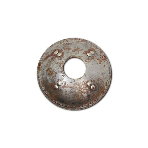 Rear Hub Cap Raw Steel - V-Twin 49-0102 - Sportster 1952-1978
