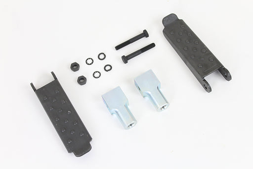 V-Twin Manufacturing Parkerized Rear Footpeg Set