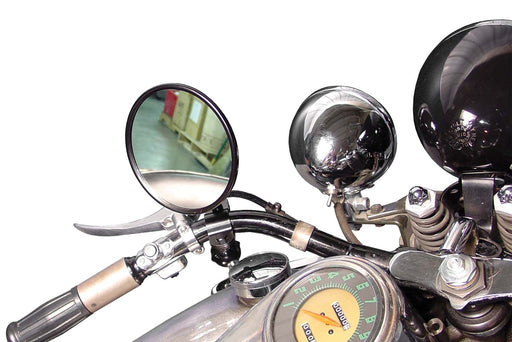 V-Twin Manufacturing Spring Fork Black 5 Mirror