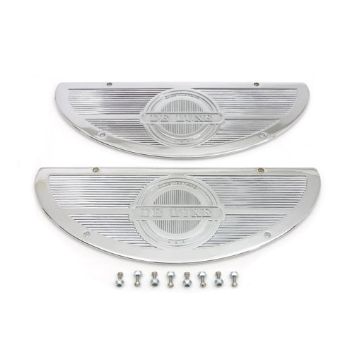 Deluxe Footboard Insert Chrome - V-Twin 49-0436