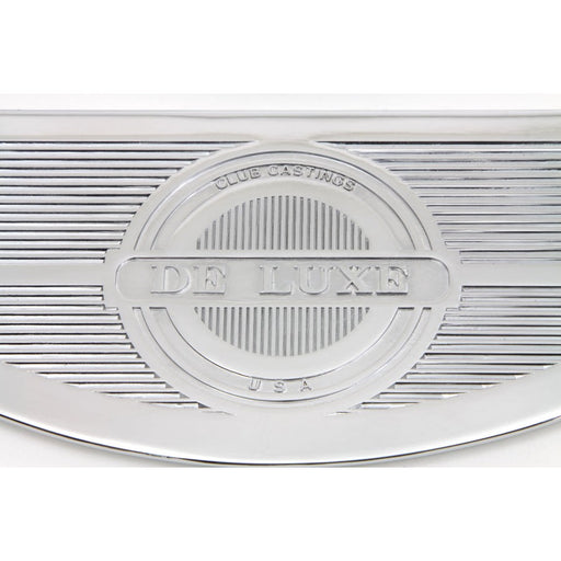 Deluxe Footboard Insert Chrome - V-Twin 49-0436