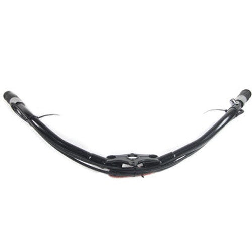Inline Spring Fork Handlebar Assembly Black - V-Twin 49-0483