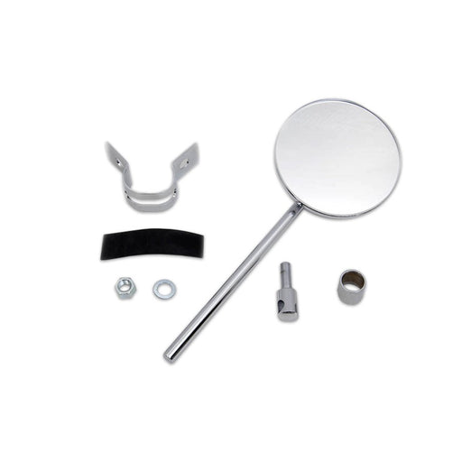 Replica Round Mirror Chrome - V-Twin 49-0660