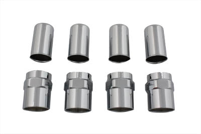 V-Twin Manufacturing Chrome Valve Cover Set