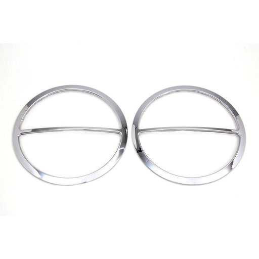 Chrome Cross Bar Front Speaker Grill Set - American Dresser 77542 - Twin Cam Touring 2014+