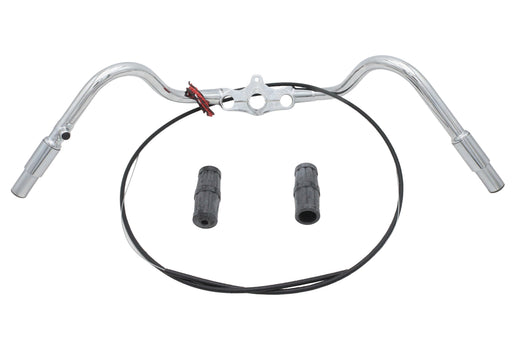 V-Twin Manufacturing Tracey's Handlebar Assembly Chrome - additional view 2