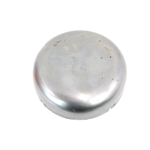 7 Script Air Cleaner Cover Raw - V-Twin 49-0787