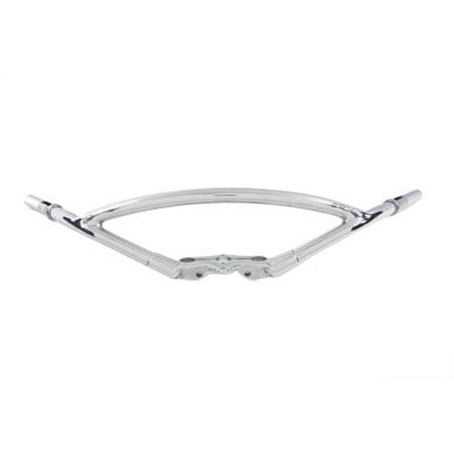 Chrome Hollywood Style Inline Handlebars - V-Twin 49-0860