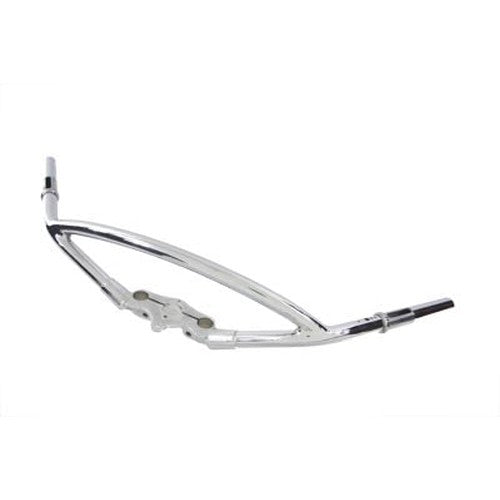 Chrome Hollywood Style Inline Handlebars - V-Twin 49-0860