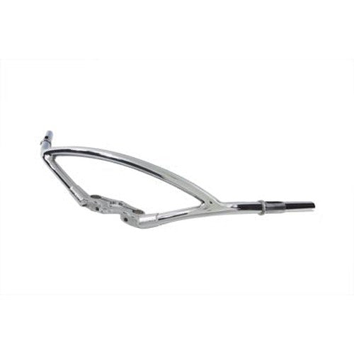 Chrome Hollywood Style Inline Handlebars - V-Twin 49-0860