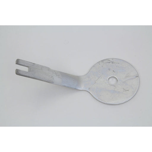 Cadmium Steering Damper Bracket - V-Twin 49-0863