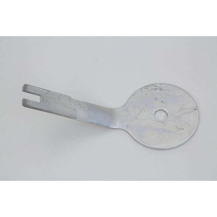 Cadmium Steering Damper Bracket - V-Twin 49-0863