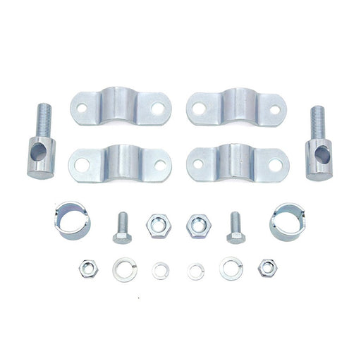 Windshield Eye Bolt and Clamp Set Zinc - V-Twin 49-0868