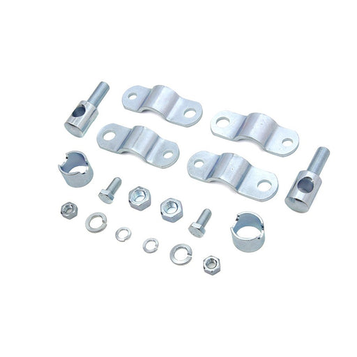 Windshield Eye Bolt and Clamp Set Zinc - V-Twin 49-0868