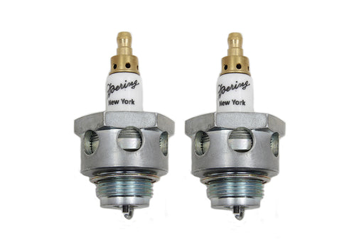 V-Twin Manufacturing 7/8 Doering Spark Plug Set