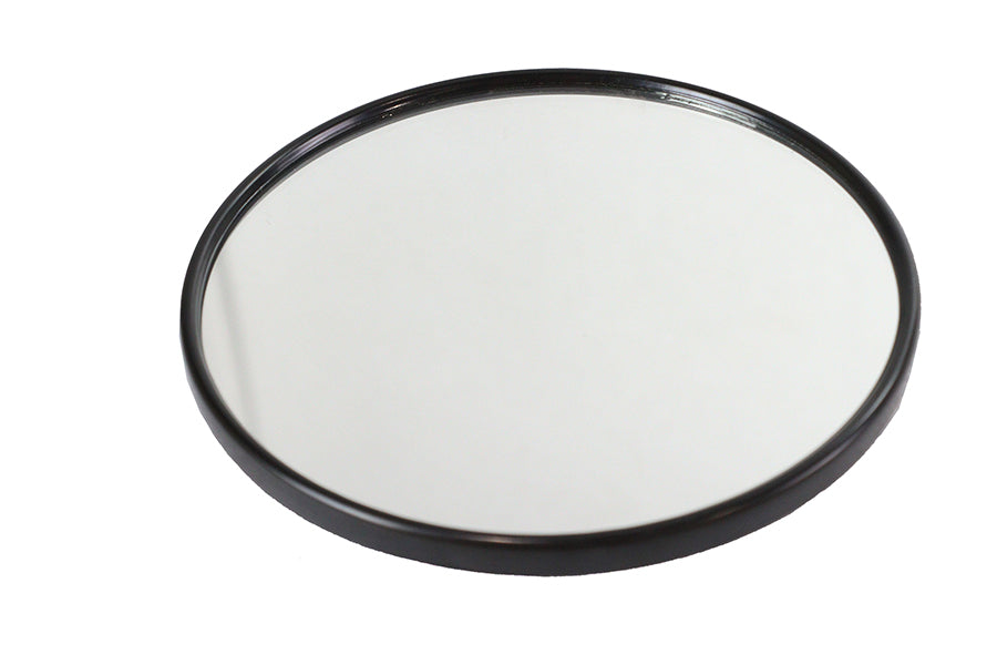 V-Twin Manufacturing Replica 5 Round Mirror Black