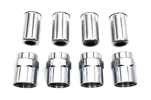 V-Twin Manufacturing Replica Valve Cover Kit Zinc