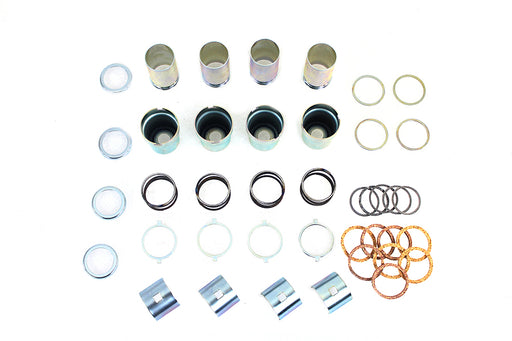V-Twin Manufacturing UL-ULH Valve Cover Set Zinc - additional view 2
