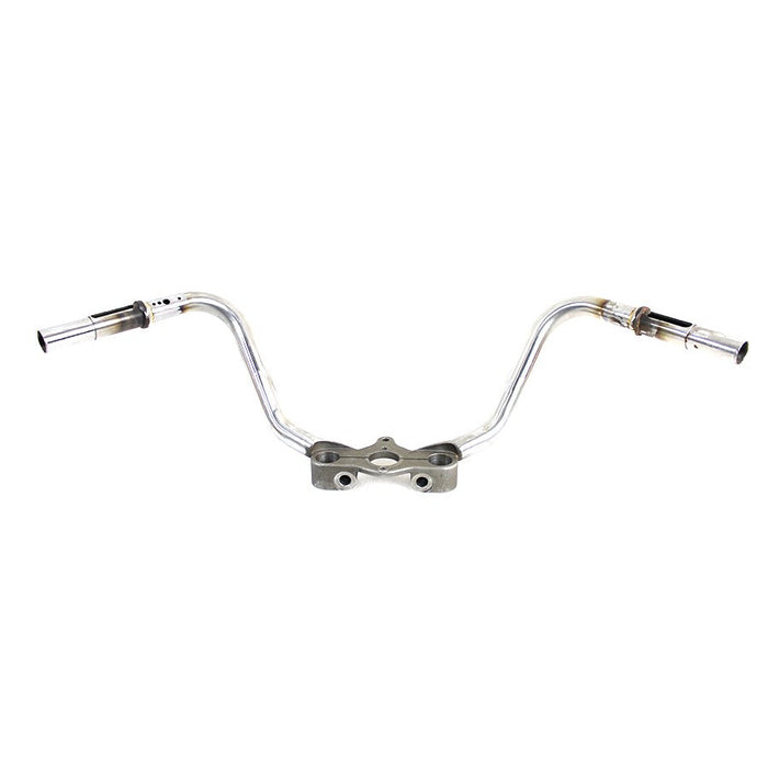 WR Hillclimber Spring Fork Inline Handlebar Raw - V-Twin 49-0998