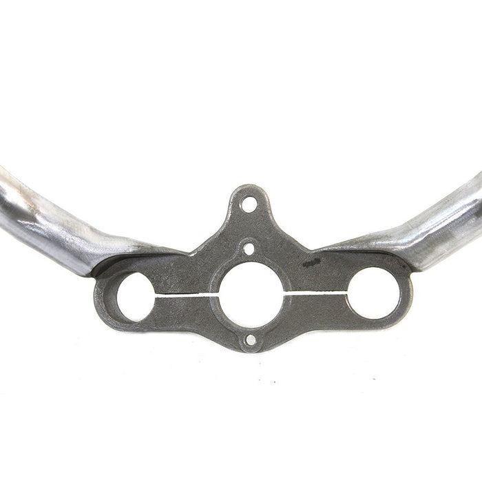 WR Hillclimber Spring Fork Inline Handlebar Raw - V-Twin 49-0998
