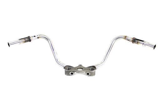 V-Twin Manufacturing WR Hillclimber Spring Fork Inline Handlebar Raw