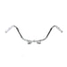 WR Hillclimber Spring Fork Inline Handlebar Chrome - V-Twin 49-1020