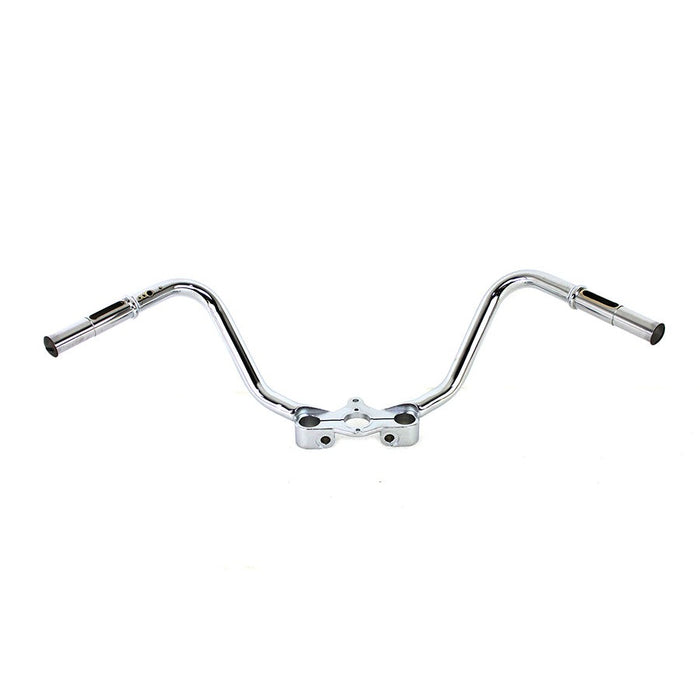 WR Hillclimber Spring Fork Inline Handlebar Chrome - V-Twin 49-1020