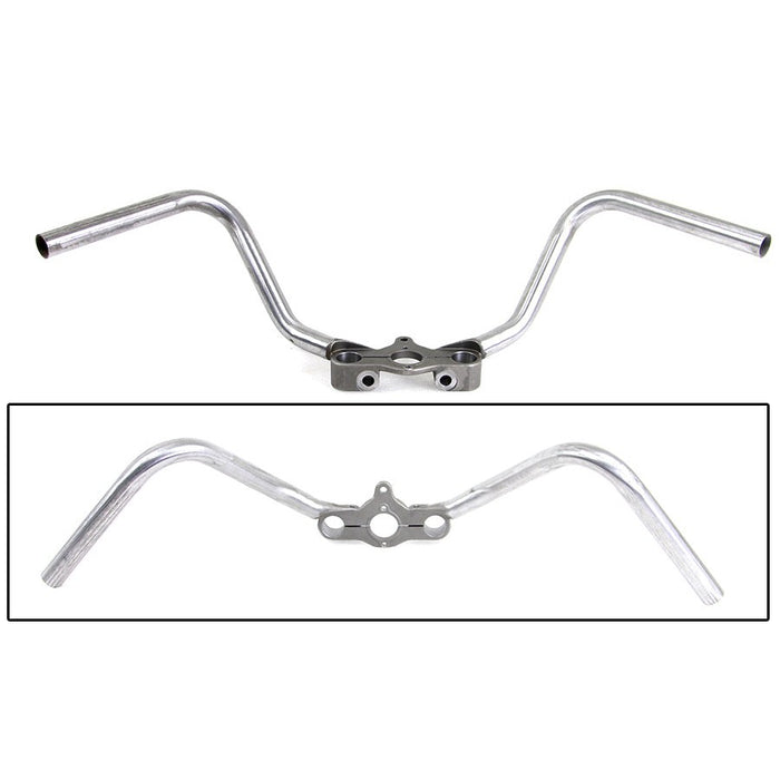 WR Hillclimber Spring Fork Inline Handlebar Raw - V-Twin 49-1037